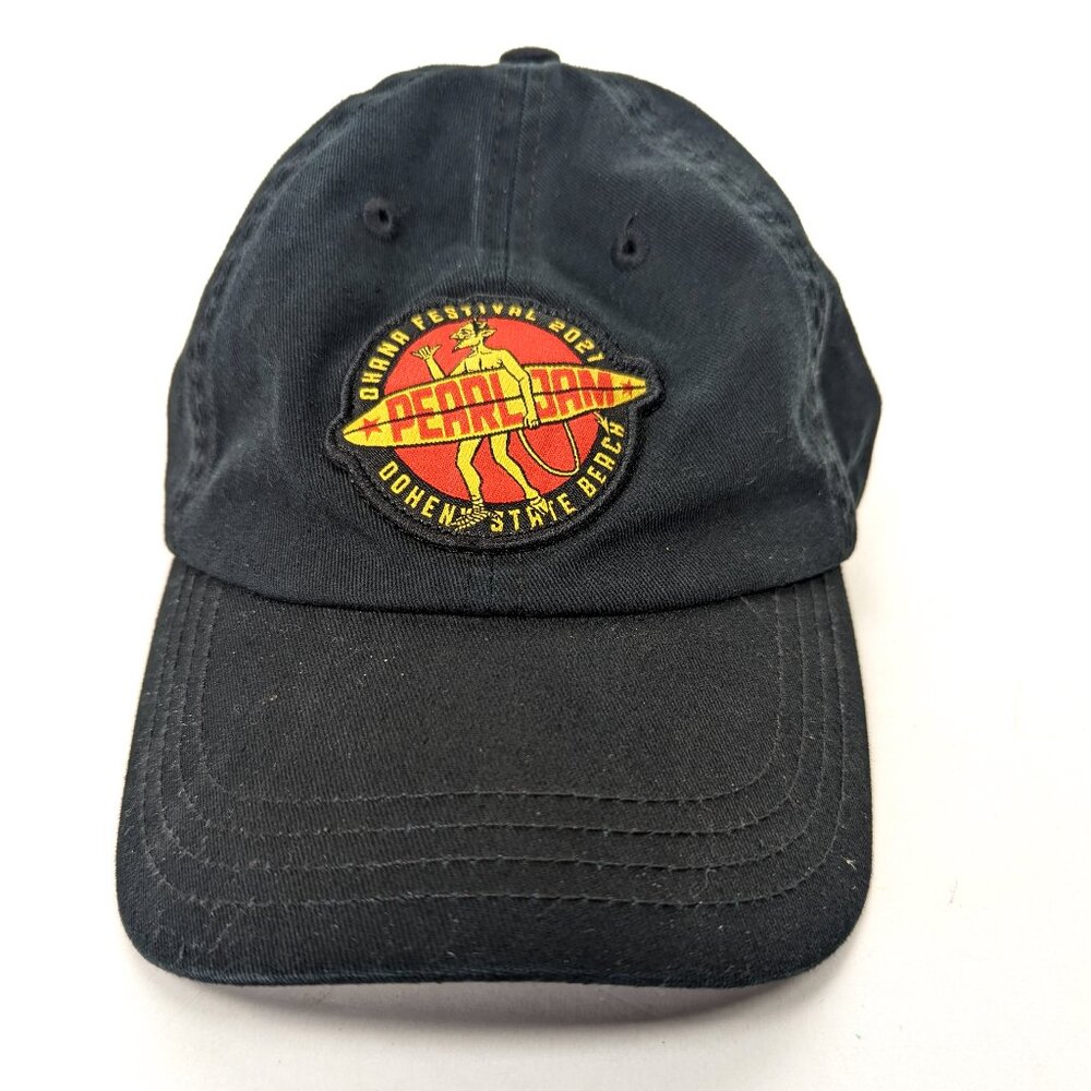 Pearl Jam Dad Hat Ohana Festival 2021 Black Surf Devil